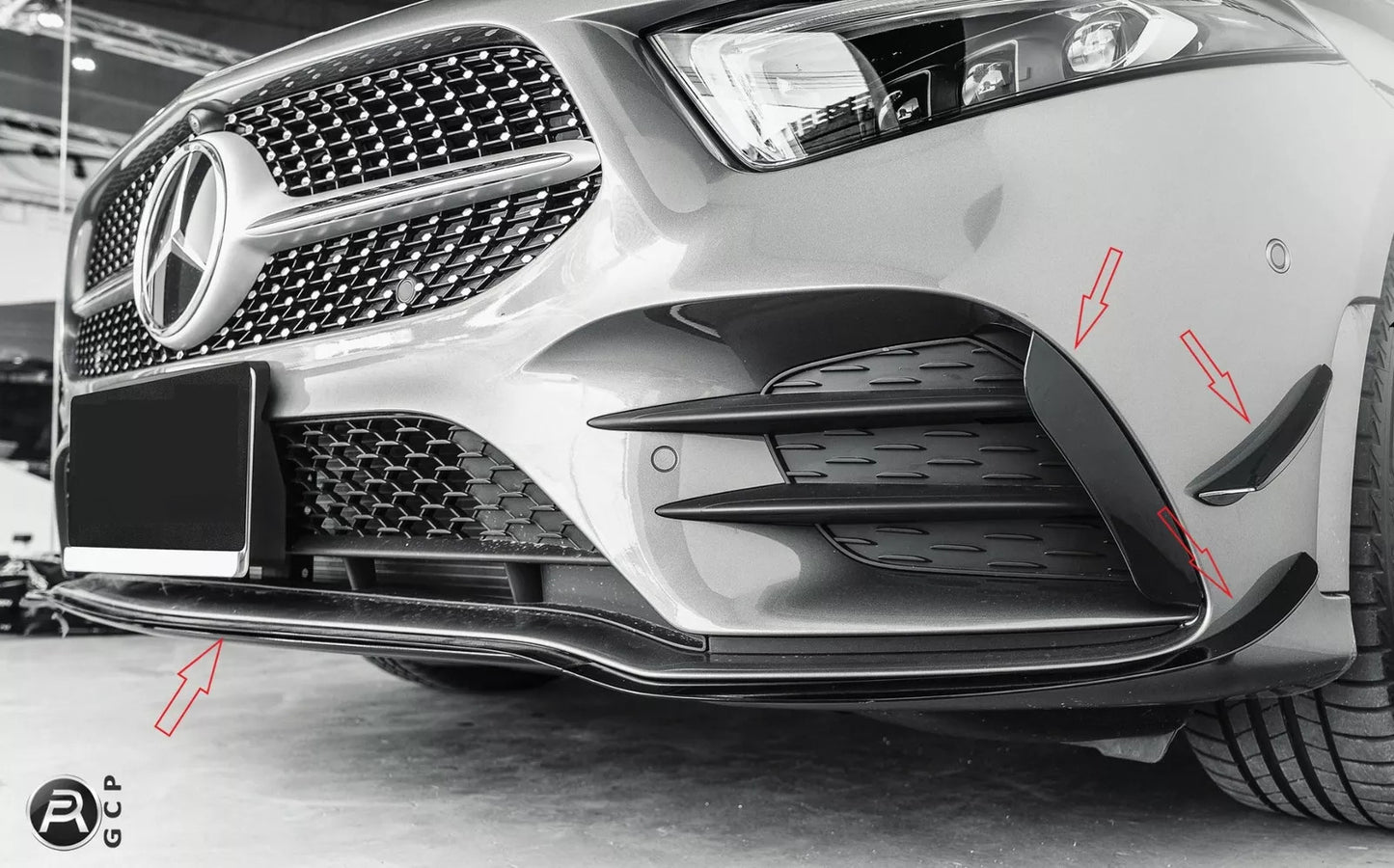 💕spoiler AERO FLAPS adatta per AMG   W177 CLASSE A 💕