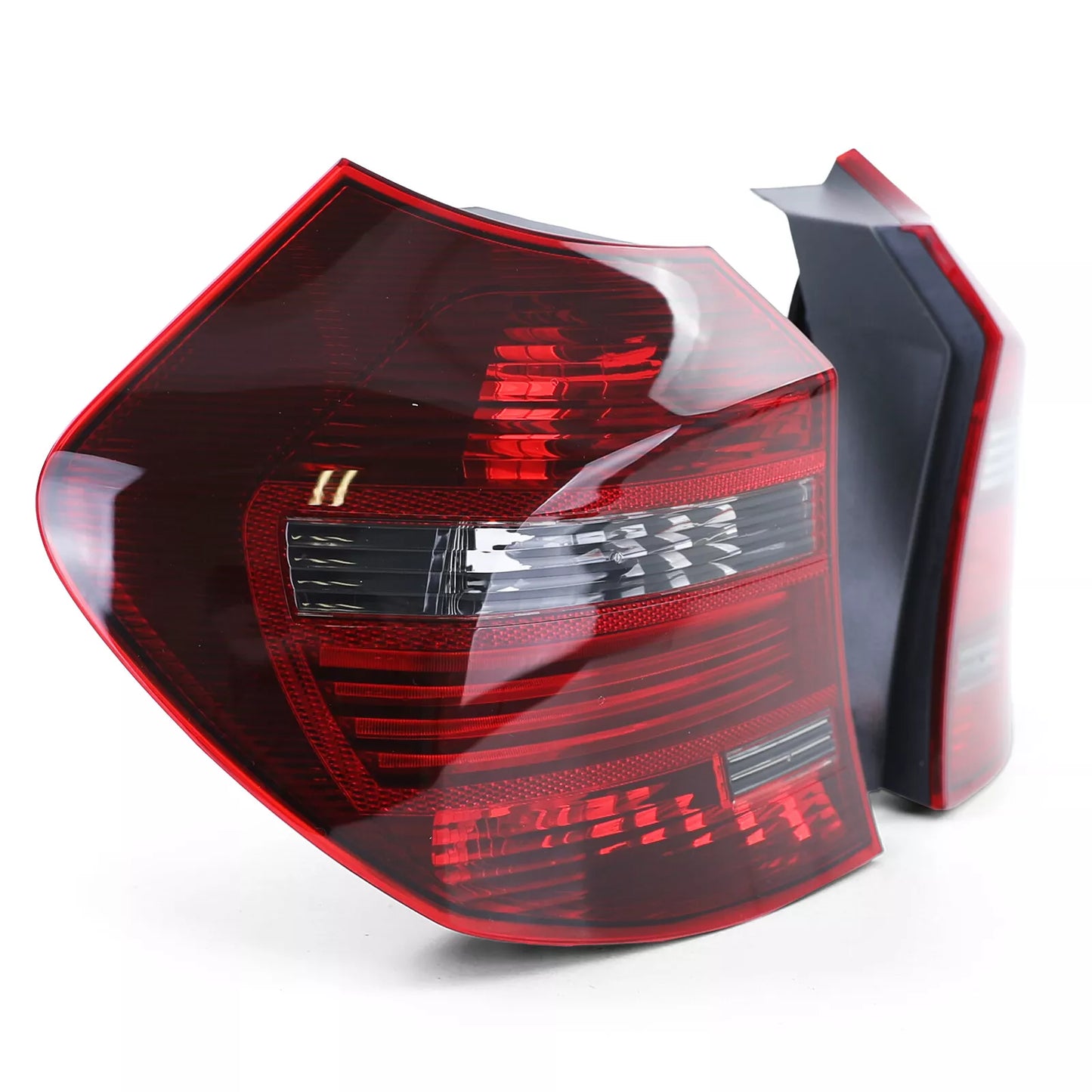 🔥 Coppia fanali posteriori a LED neri fumo adatti per BMW E81 E87 07-12🔥