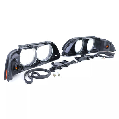 🔥Coppia lenti faro destra sinistra adatte per BMW Serie 5 E39 95-04🔥