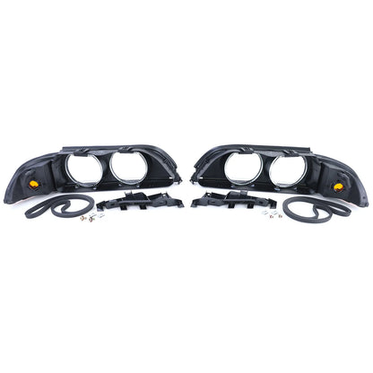 🔥Coppia lenti faro destra sinistra adatte per BMW Serie 5 E39 95-04🔥