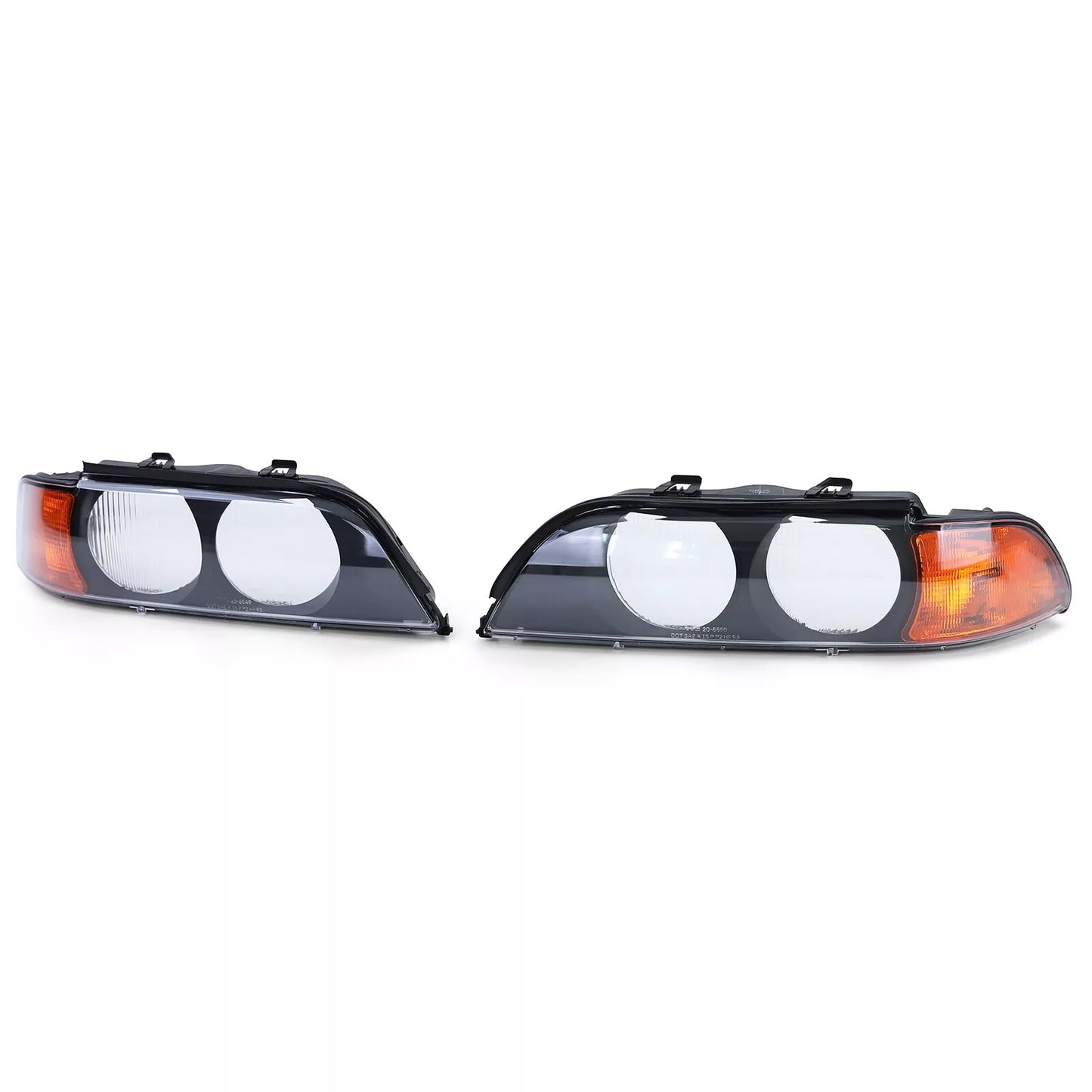 🔥Coppia lenti faro destra sinistra adatte per BMW Serie 5 E39 95-04🔥