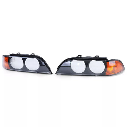 🔥Coppia lenti faro destra sinistra adatte per BMW Serie 5 E39 95-04🔥