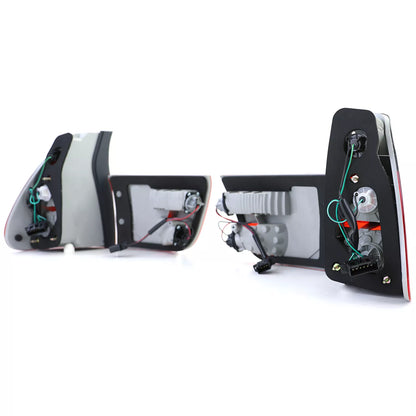 🔥Fanali posteriori con vetro trasparente rosso fumo nero per BMW X5 E53 99-03🔥