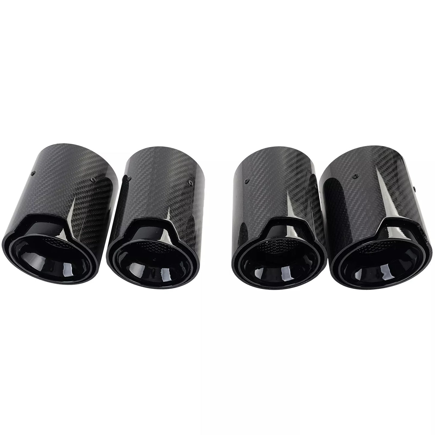 🔥4x terminali di scarico in carbonio per BMW M5 F10 M6 F12 F13 F06🔥