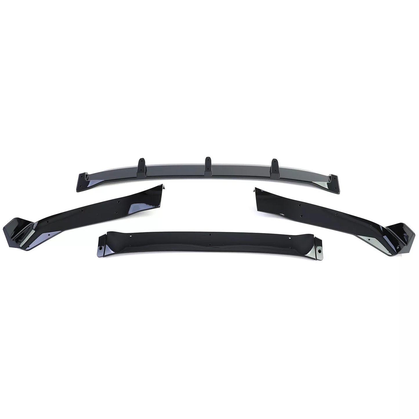 🔥Prestazioni per spoiler anteriore nero lucido, adatte per BMW X5 F15 13-18🔥