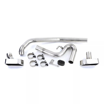 🔥Diffusore posteriore lucido + conversione terminale Twin V8 per BMW F10 F11🔥