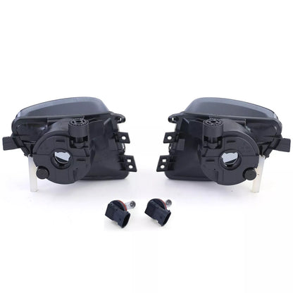 🔥Set fendinebbia in vetro trasparente fumé nero per BMW F10 F11 10-13 Serie 5🔥