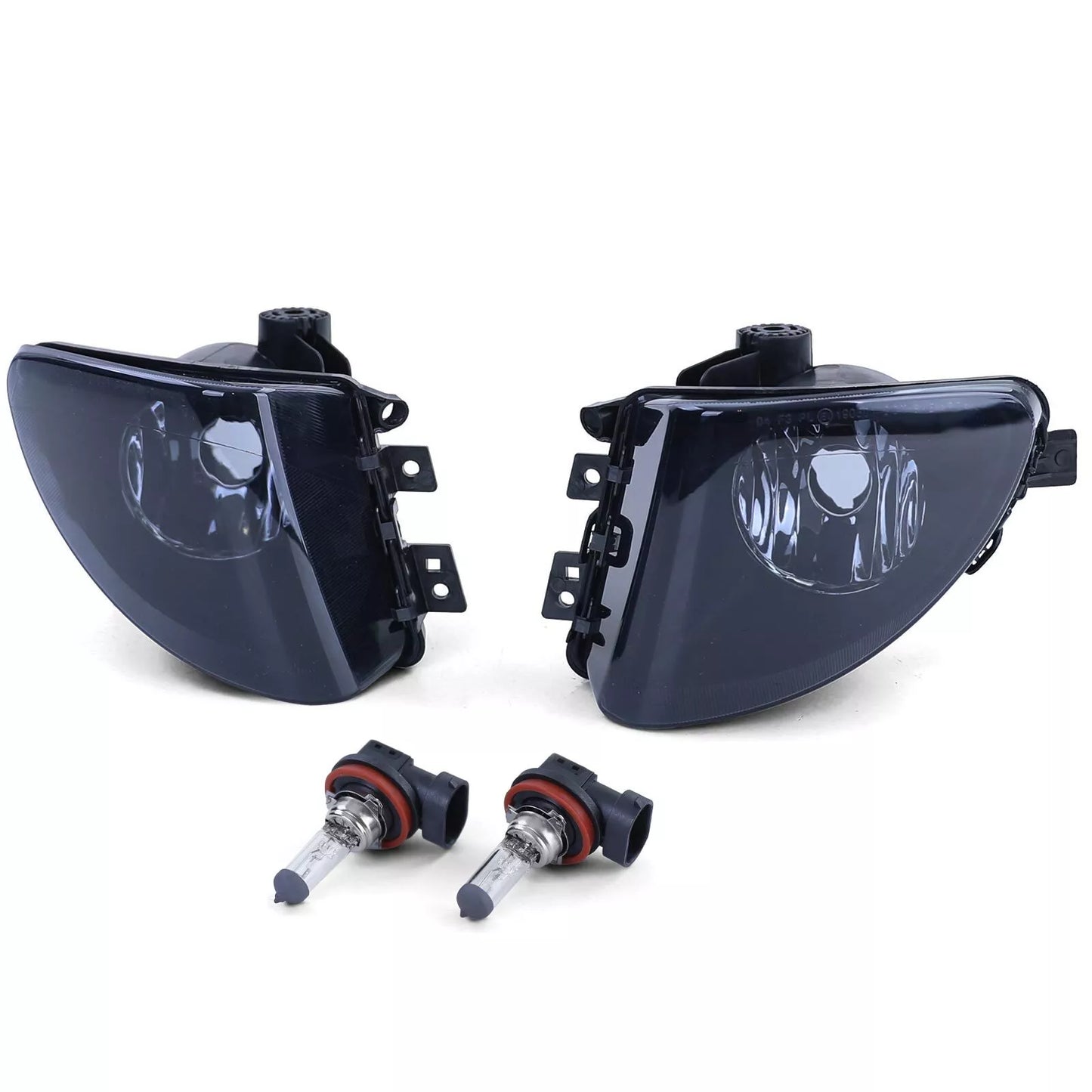 🔥Set fendinebbia in vetro trasparente fumé nero per BMW F10 F11 10-13 Serie 5🔥