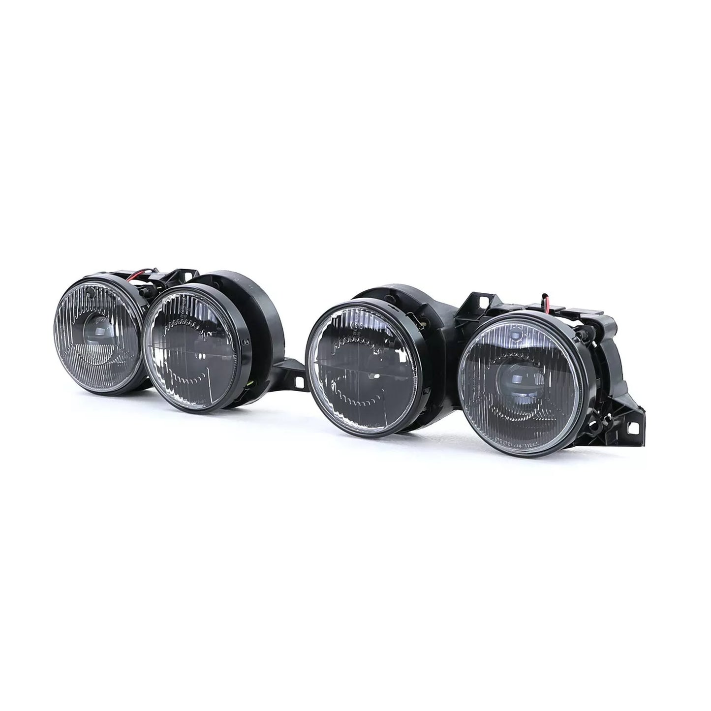 🔥Coppia fari H1 H1 neri adatti per BMW Serie 3 E30 87-93🔥