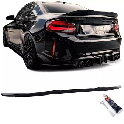 🔥Spoiler posteriore Ducktail nero lucido per Serie 2 BMW F22 Coupé 2013-2022🔥