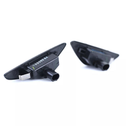 🔥 Coppia indicatori laterali a LED fumo nero adatti per BMW Serie 3 E46 Coupé Cabrio 03-07🔥