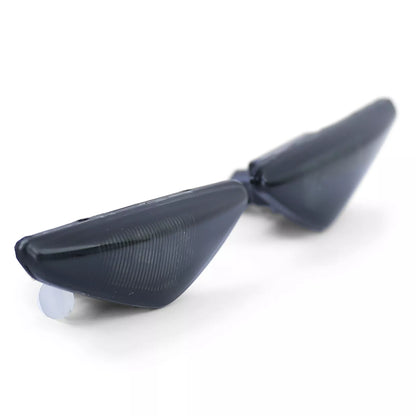 🔥 Coppia indicatori laterali a LED fumo nero adatti per BMW Serie 3 E46 Coupé Cabrio 03-07🔥