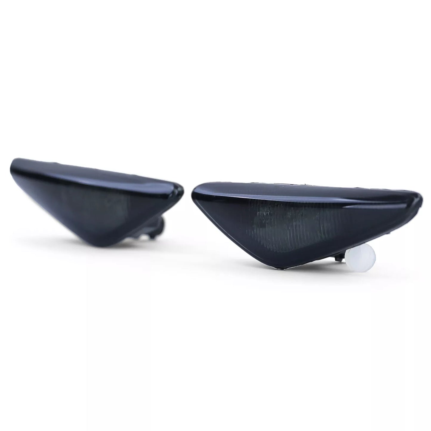 🔥 Coppia indicatori laterali a LED fumo nero adatti per BMW Serie 3 E46 Coupé Cabrio 03-07🔥