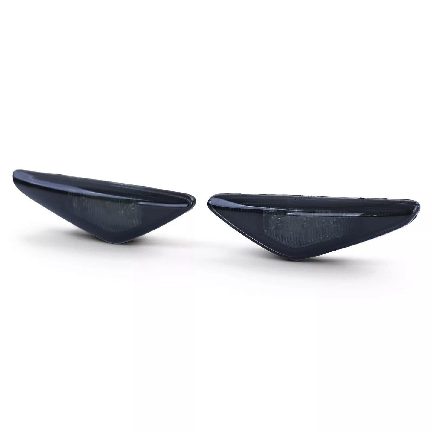🔥 Coppia indicatori laterali a LED fumo nero adatti per BMW Serie 3 E46 Coupé Cabrio 03-07🔥
