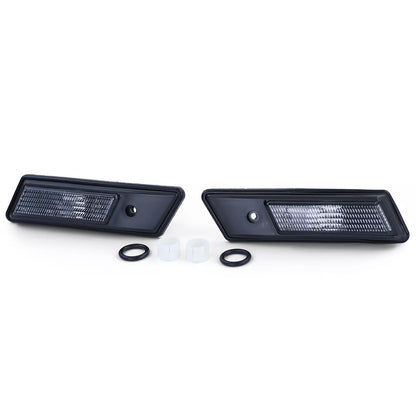 🔥Coppia frecce laterali fumè nere adatte per BMW Serie 3 E36 90-96 + Serie 5 E34 88-95🔥
