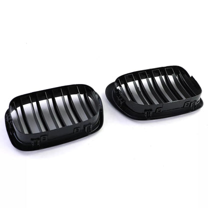 🔥Griglia griglia radiatore sportiva a doppia barra per BMW Serie 5 E39 95-03🔥