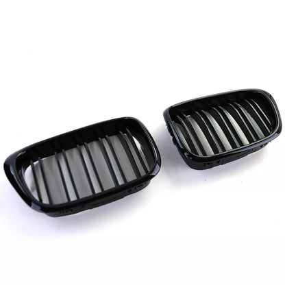 🔥Griglia griglia radiatore sportiva a doppia barra per BMW Serie 5 E39 95-03🔥