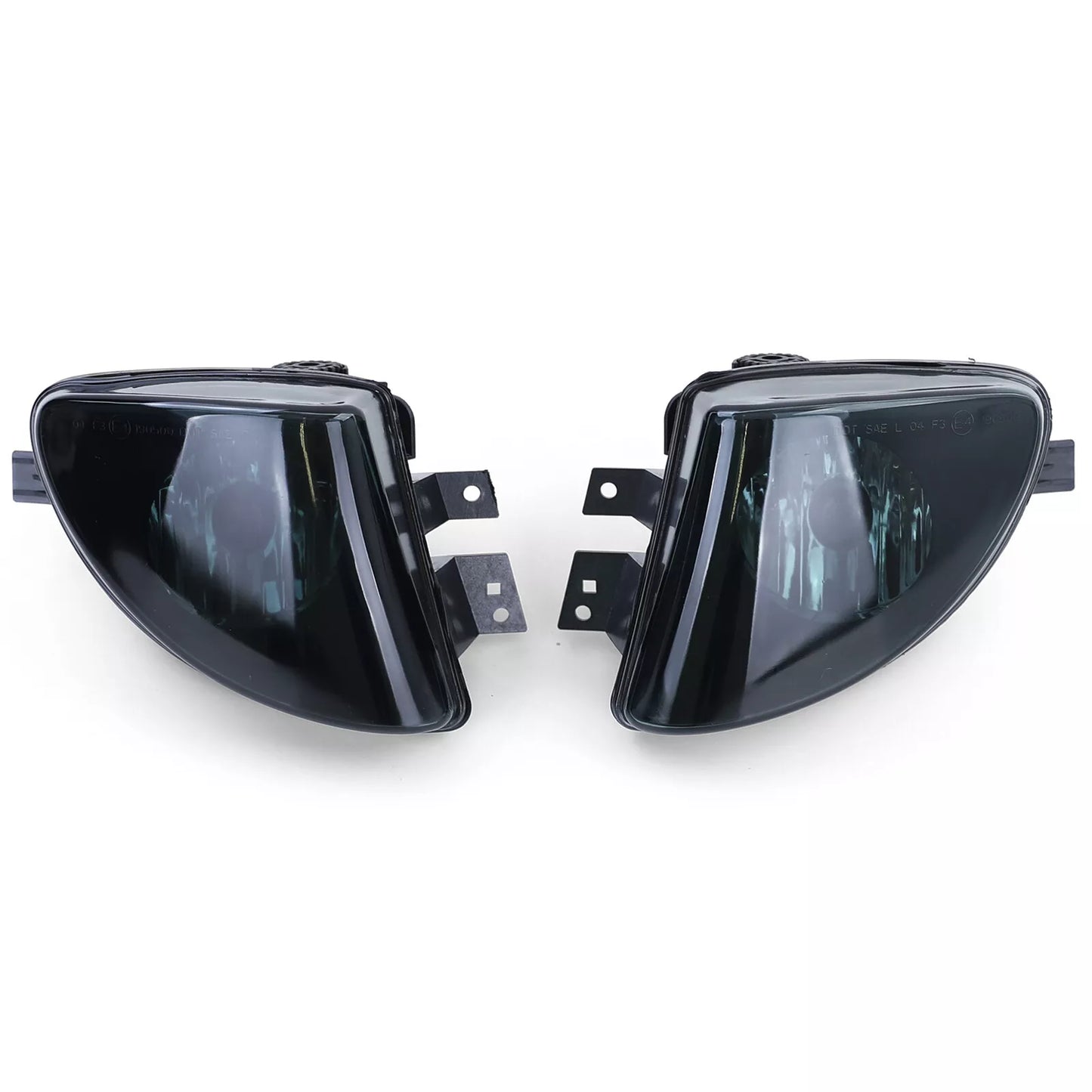 🔥Fari fendinebbia in vetro trasparente fumé nero adatti per BMW F10 F11 GT F07 10-13🔥