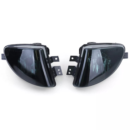 🔥Fari fendinebbia in vetro trasparente fumé nero adatti per BMW F10 F11 GT F07 10-13🔥