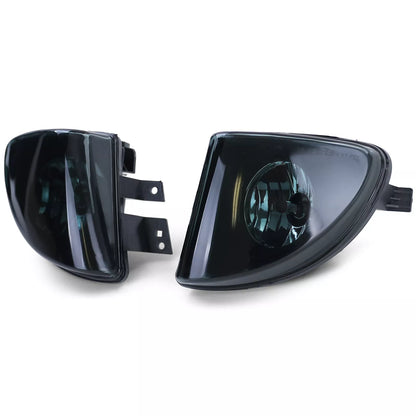 🔥Fari fendinebbia in vetro trasparente fumé nero adatti per BMW F10 F11 GT F07 10-13🔥