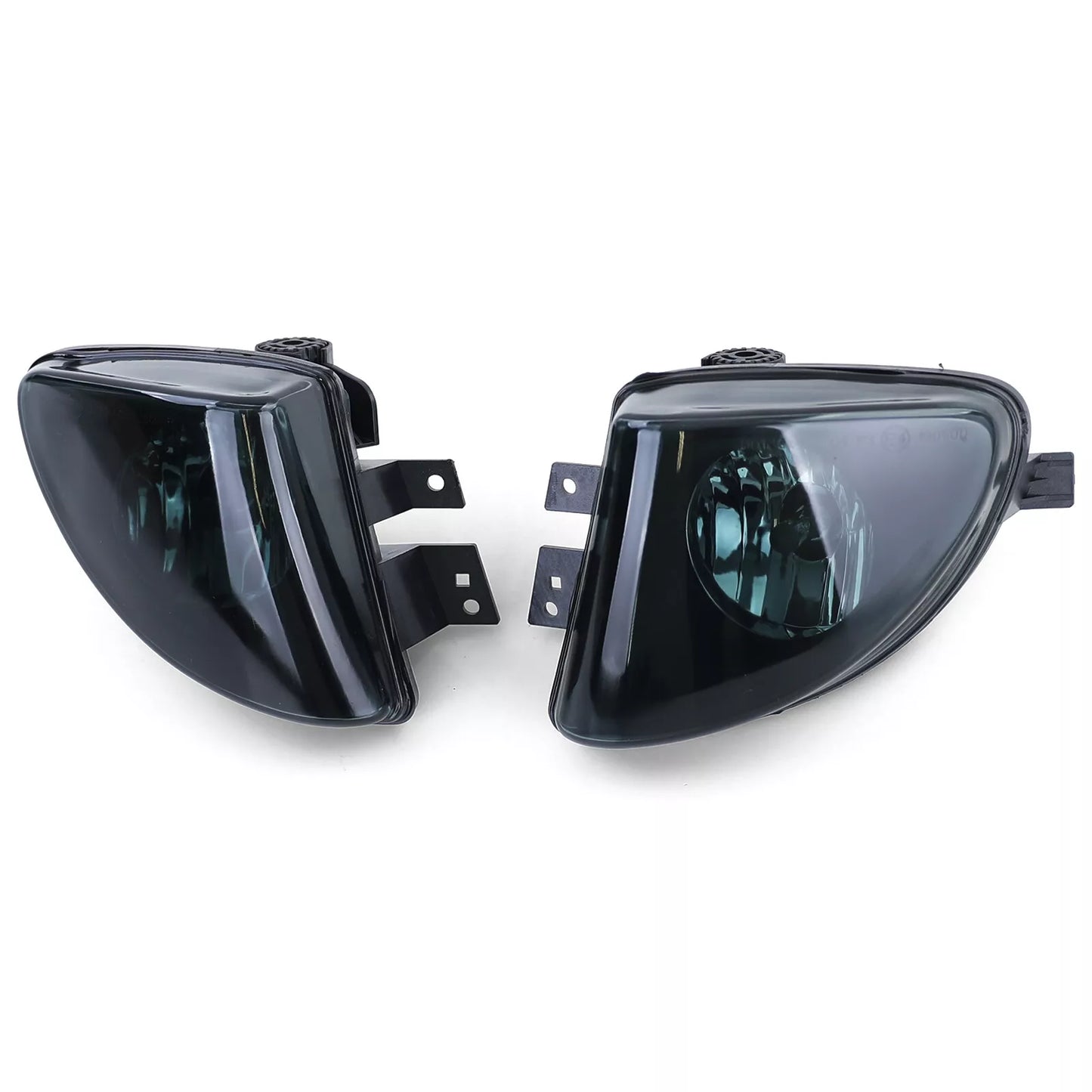 🔥Fari fendinebbia in vetro trasparente fumé nero adatti per BMW F10 F11 GT F07 10-13🔥