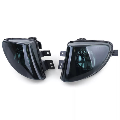 🔥Fari fendinebbia in vetro trasparente fumé nero adatti per BMW F10 F11 GT F07 10-13🔥