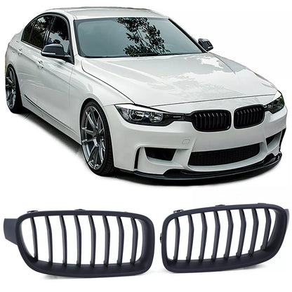 🔥Griglia del radiatore sportiva performance nera opaca adatta per BMW Serie 3🔥