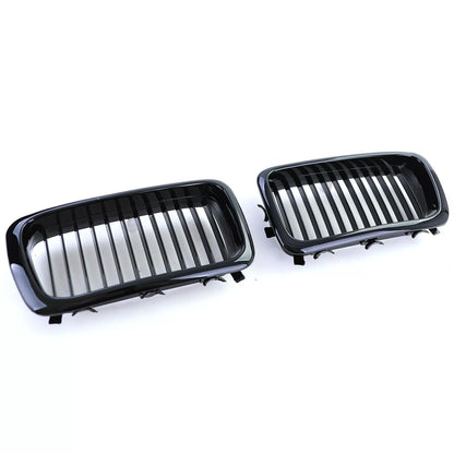 🔥Griglia del radiatore sportiva performance nera lucida per BMW Serie 7 E38🔥
