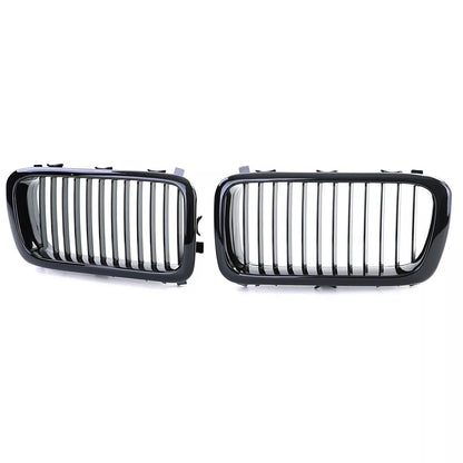 🔥Griglia del radiatore sportiva performance nera lucida per BMW Serie 7 E38🔥