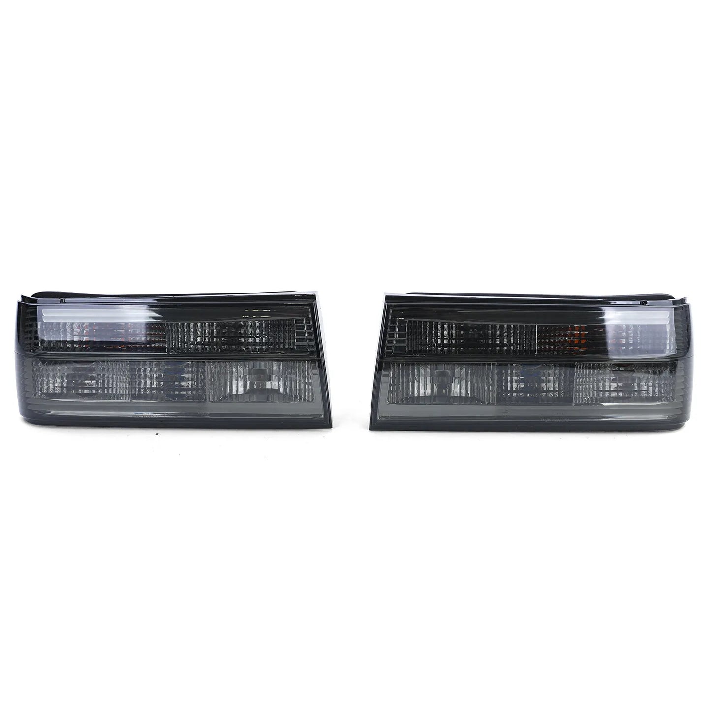 🔥Fanali posteriori in vetro trasparente fumé nero adatti per BMW Serie 3 E30 Facelift🔥