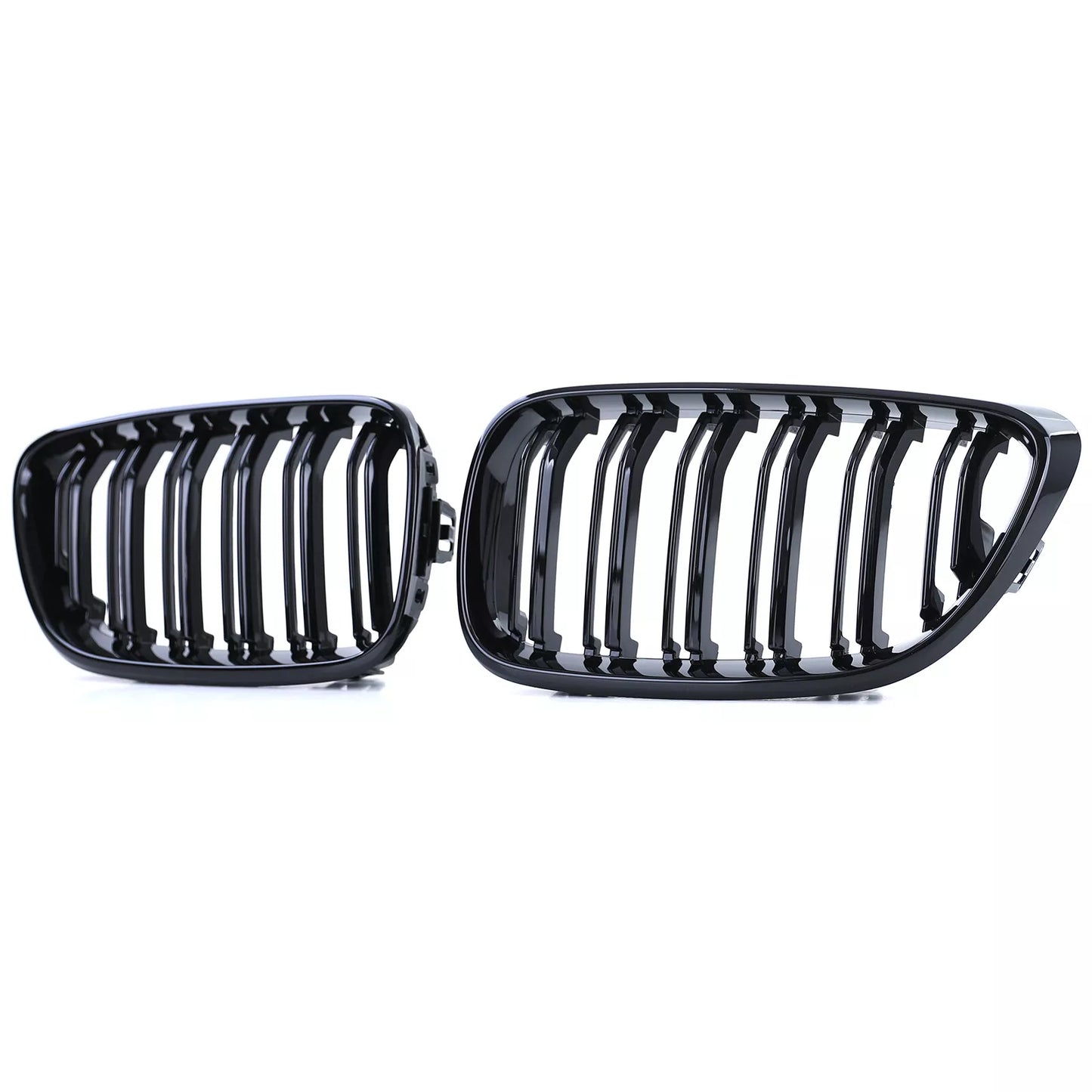 🔥Griglia della griglia del radiatore sportiva a doppia barra per BMW Serie 2 F22 F23 14-16🔥