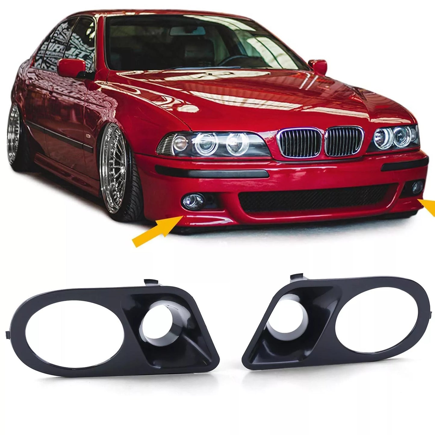 🔥Coperchi fendinebbia con presa d'aria per paraurti BMW E39 M5🔥