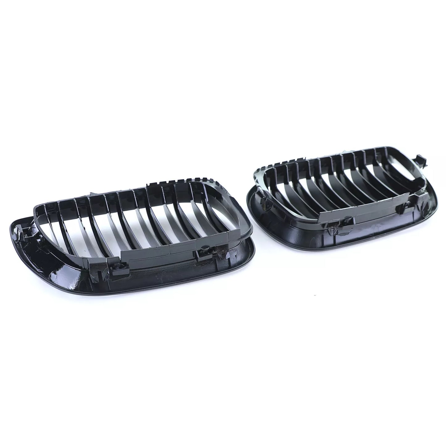 🔥Griglia griglia radiatore sportiva a doppia barra per BMW Serie 3 E46 01-05🔥