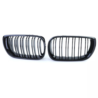 🔥Griglia griglia radiatore sportiva a doppia barra per BMW Serie 3 E46 01-05🔥