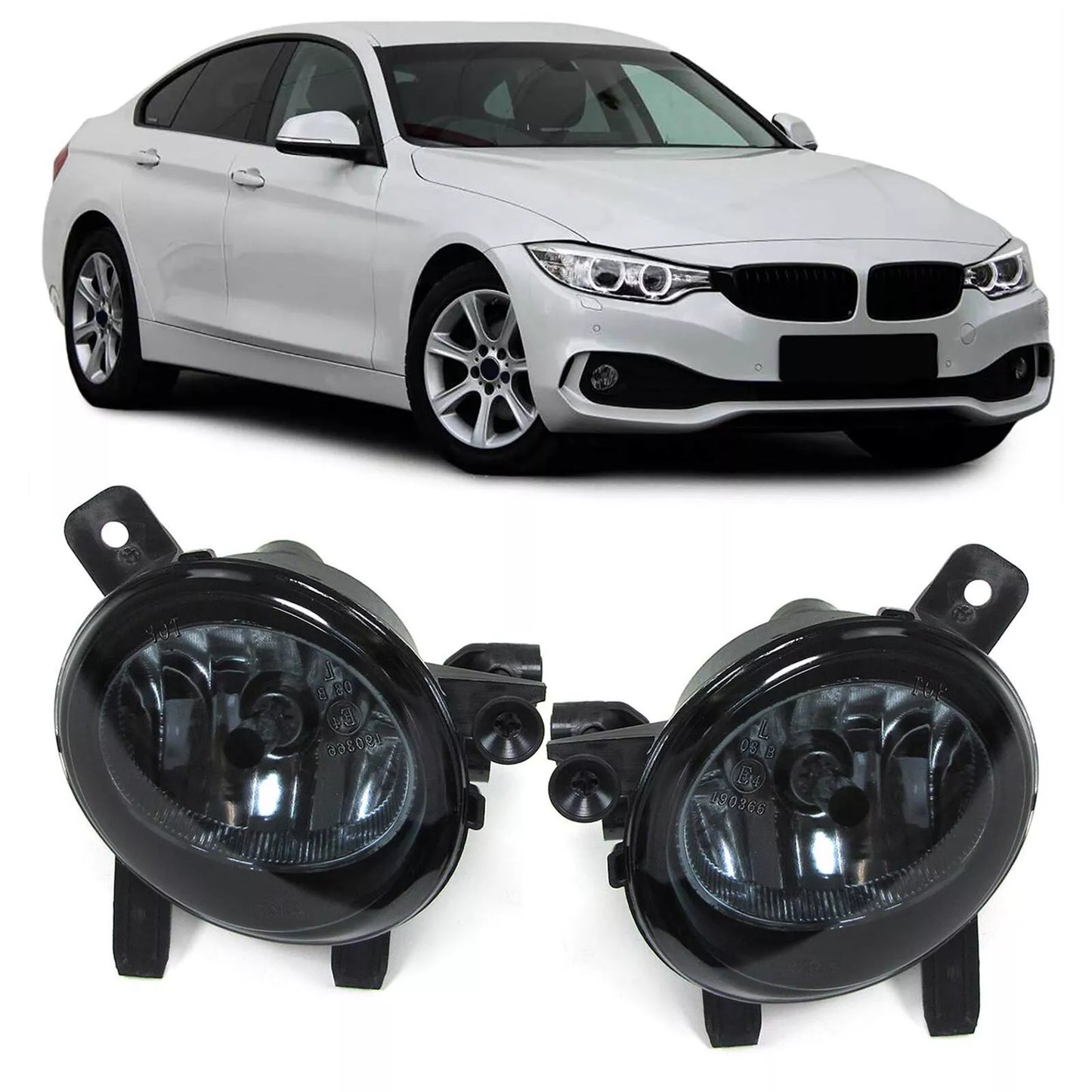 🔥Fari fendinebbia fumo nero per BMW F20 F21 F30 F31 F34 F32 F33🔥