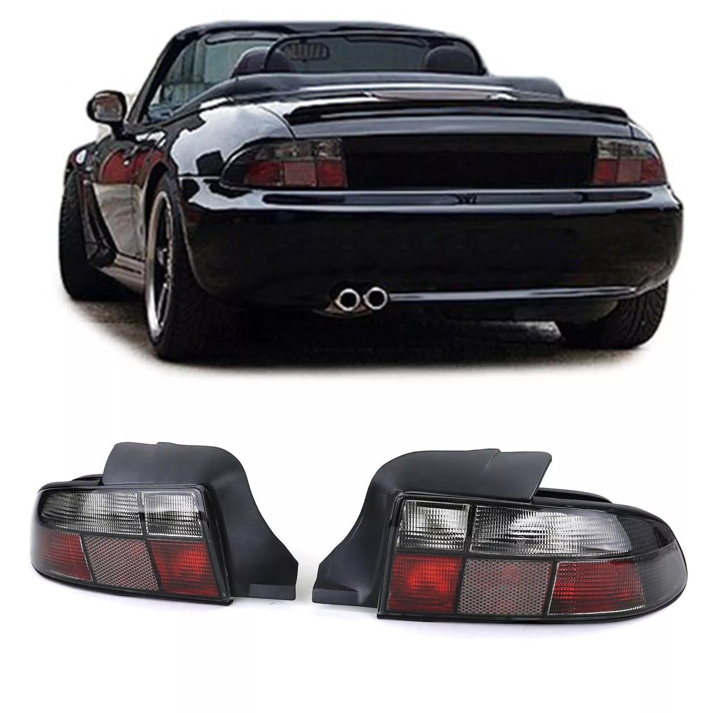 🔥Fanali posteriori fumé neri adatti per BMW Z3 95-99🔥