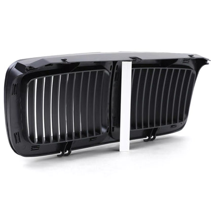 🔥Griglia del radiatore sportiva Performance Nera Opaca per BMW Serie 7 E32 86🔥