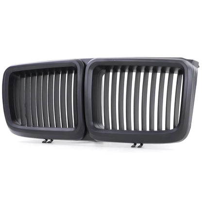 🔥Griglia del radiatore sportiva Performance Nera Opaca per BMW Serie 7 E32 86🔥