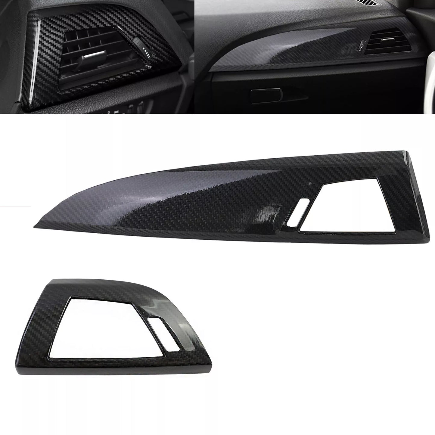 🔥Copri cruscotto in vero carbonio adatto per 2 serie BMW F22 F23 13-21🔥