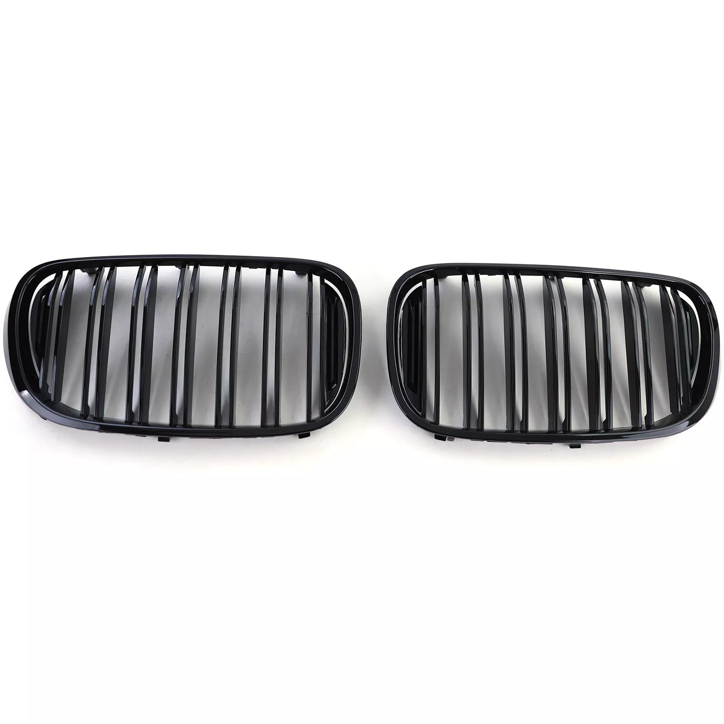 🔥Griglia del radiatore sportiva a doppia barra lucida per BMW G11Serie7 15-19🔥