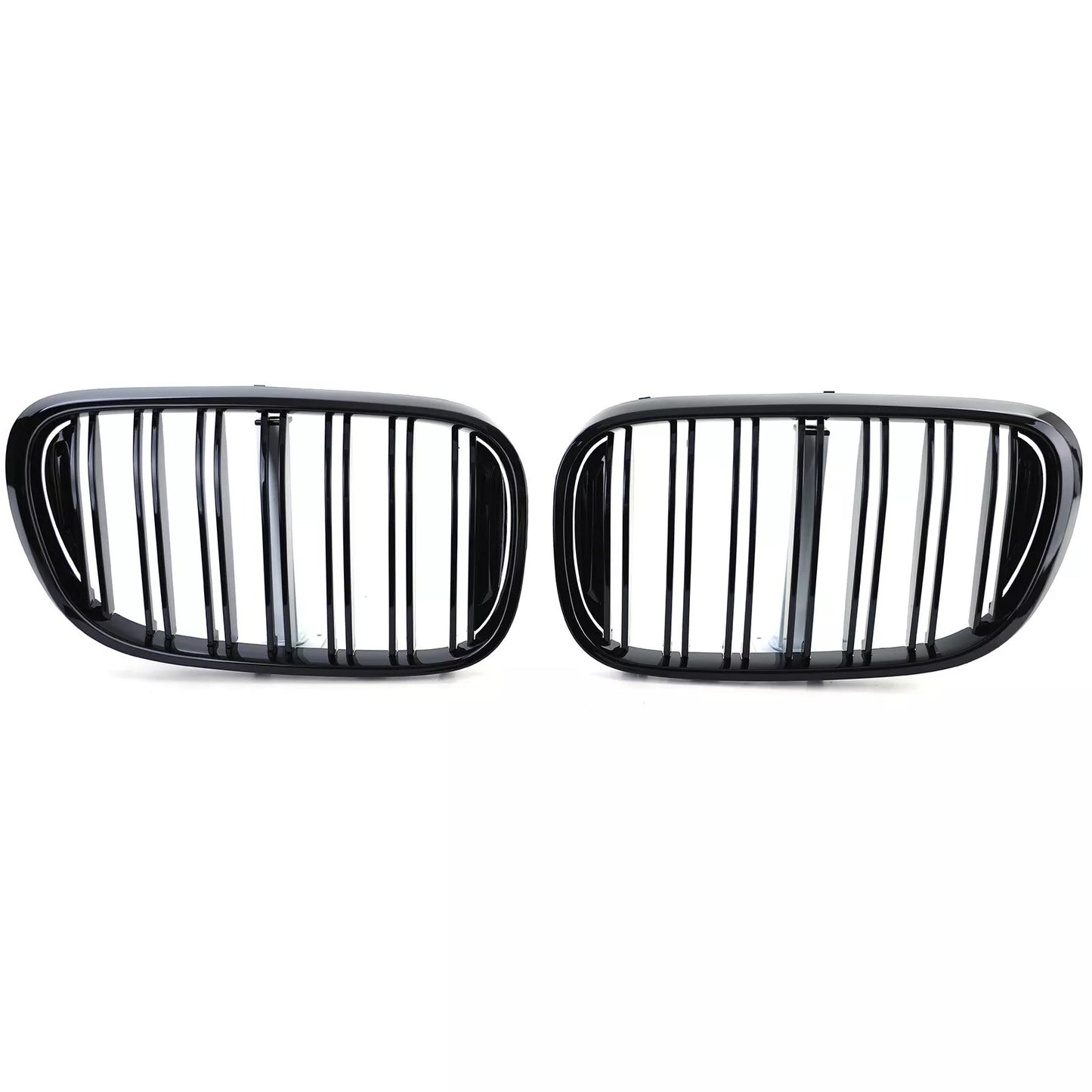 🔥Griglia del radiatore sportiva a doppia barra lucida per BMW G11Serie7 15-19🔥