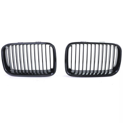 🔥Griglia del radiatore sportiva nera lucida per BMW Serie 3 E36 pre-restyling🔥