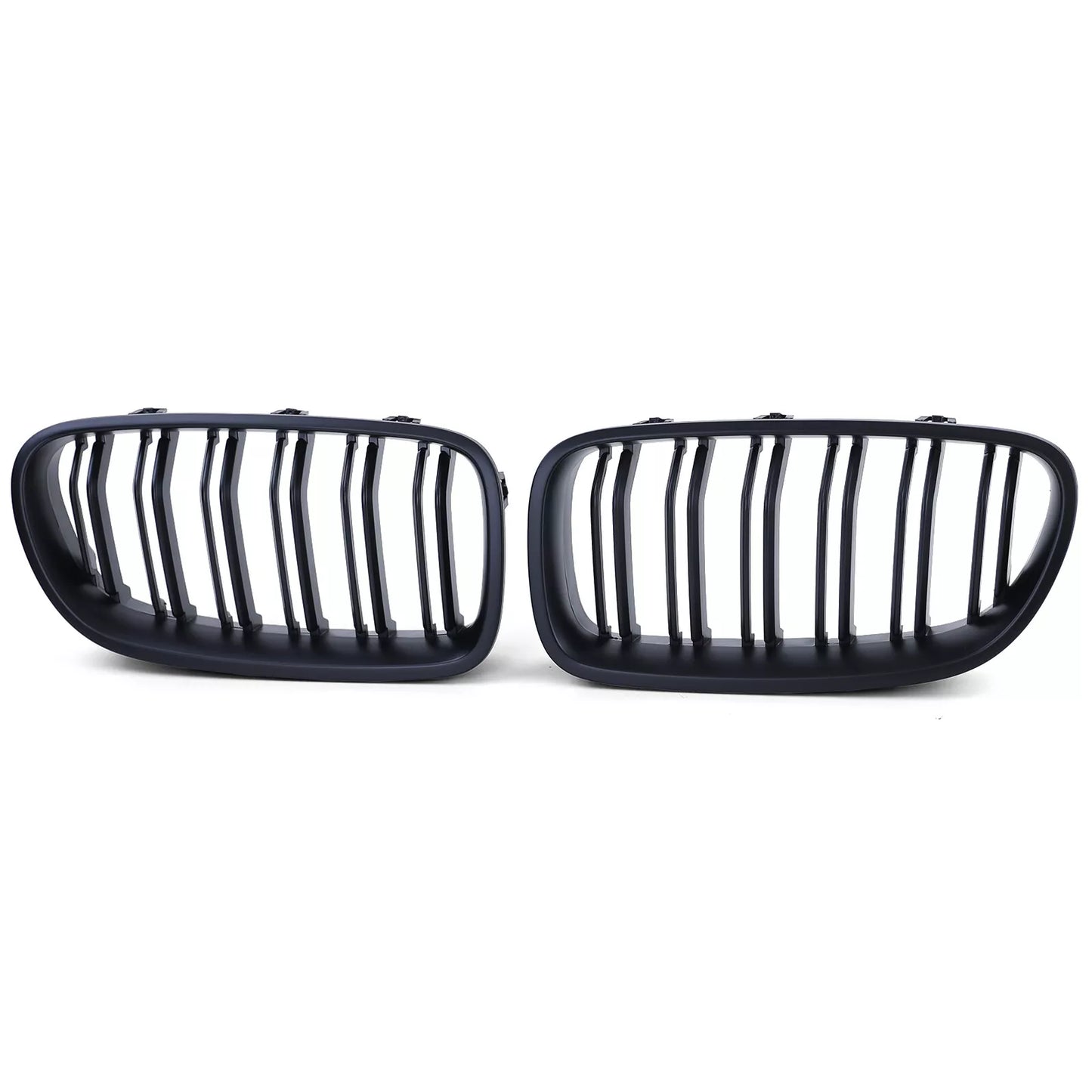 🔥Griglia radiatore sportiva doppia barra performance opaca per BMW F10 F11 10-17🔥