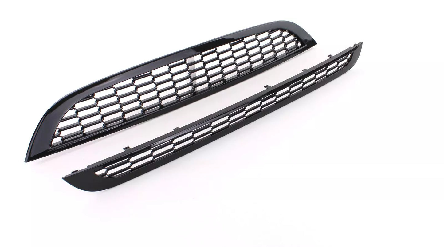 🔥Set griglia radiatore sportiva per cofano + paraurti per Mini R50 R53 One Cooper 01-06🔥