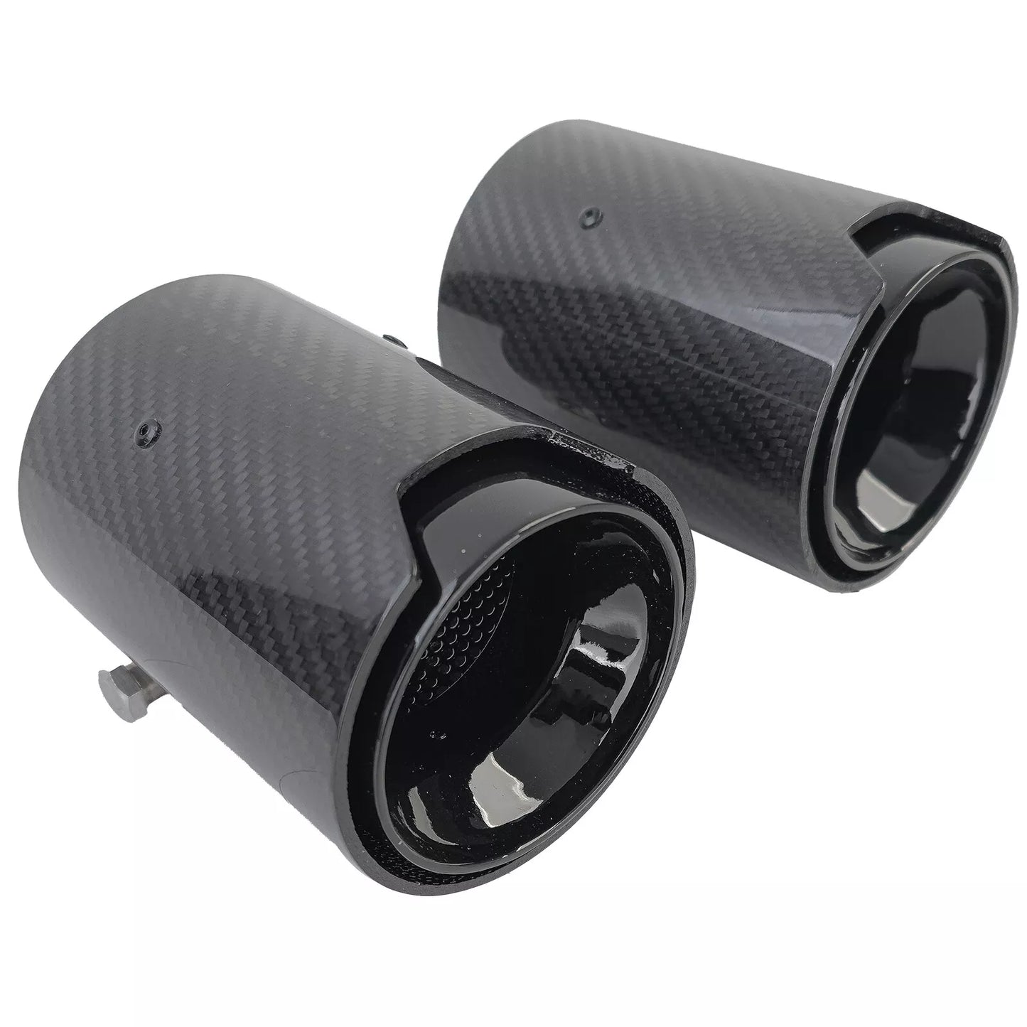 🔥2x terminali di scarico in carbonio per serie 2 BMW F22 F23 M235i M240i🔥