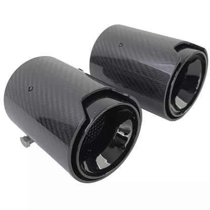 🔥2x terminali di scarico in carbonio per serie 2 BMW F22 F23 M235i M240i🔥