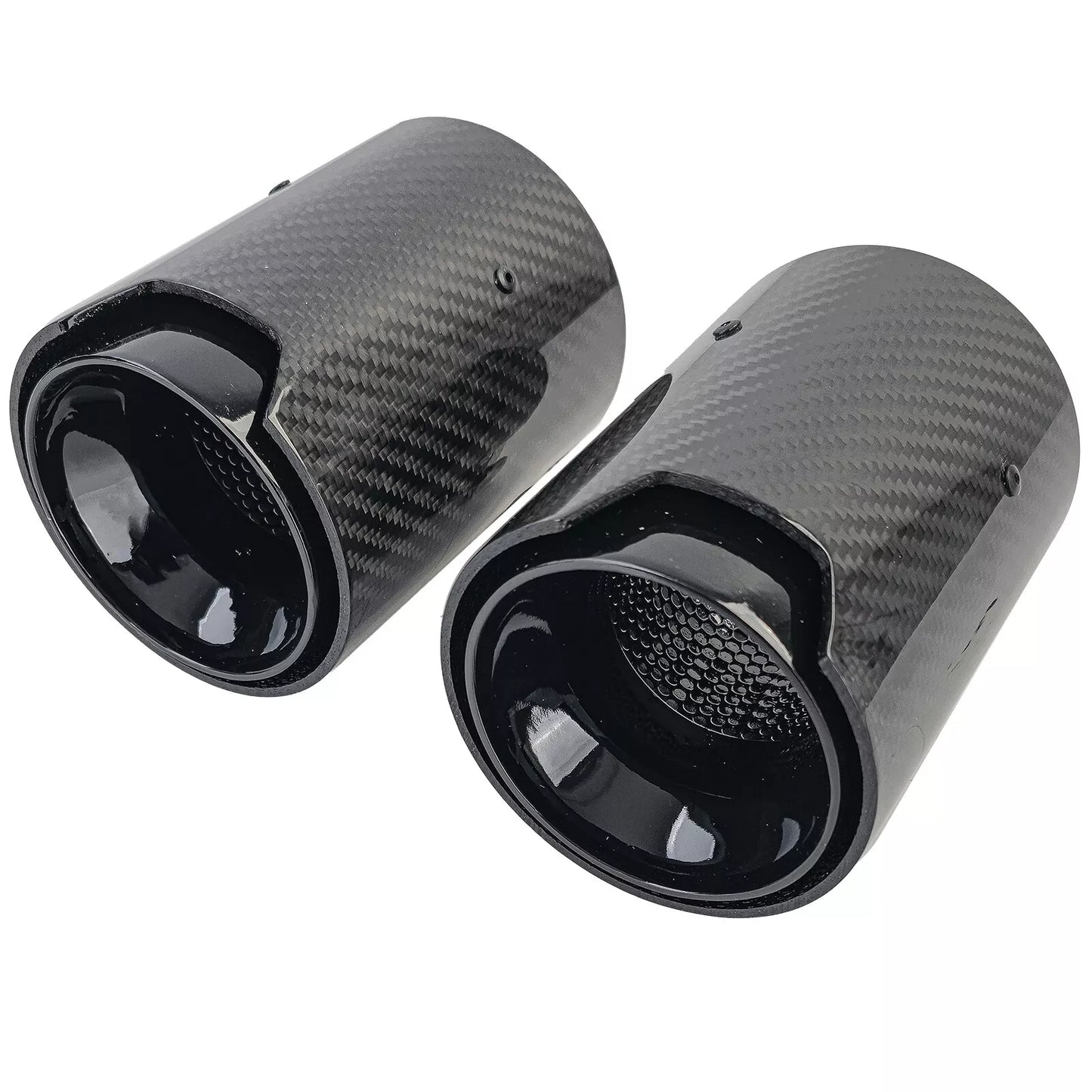 🔥2x terminali di scarico in carbonio per serie 2 BMW F22 F23 M235i M240i🔥