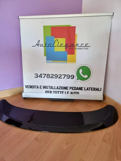 ✨0416 SPOILER SUL TETTO PER VW GOLF 6 VI 2008-2012 POSTERIORE NERO LUCIDO✨