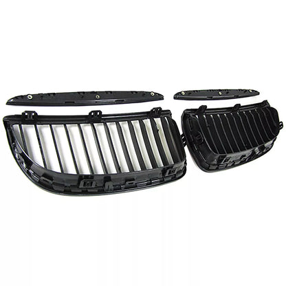 🔥Griglia del radiatore sportiva performance nera opaca per BMW Serie 3 E90 E91 05-08🔥