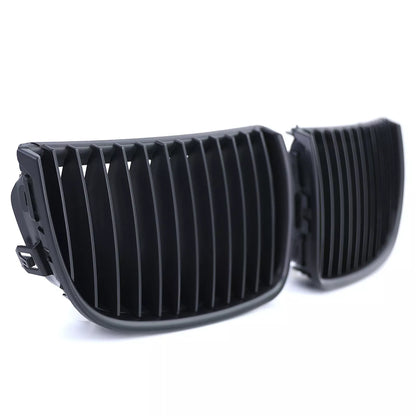 🔥Griglia del radiatore sportiva performance nera opaca per BMW Serie 3 E90 E91 05-08🔥